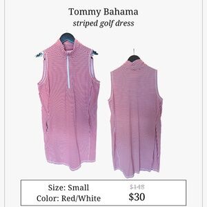 Tommy Bahama striped golf dress